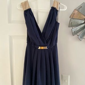 XS Asos navy blue dress